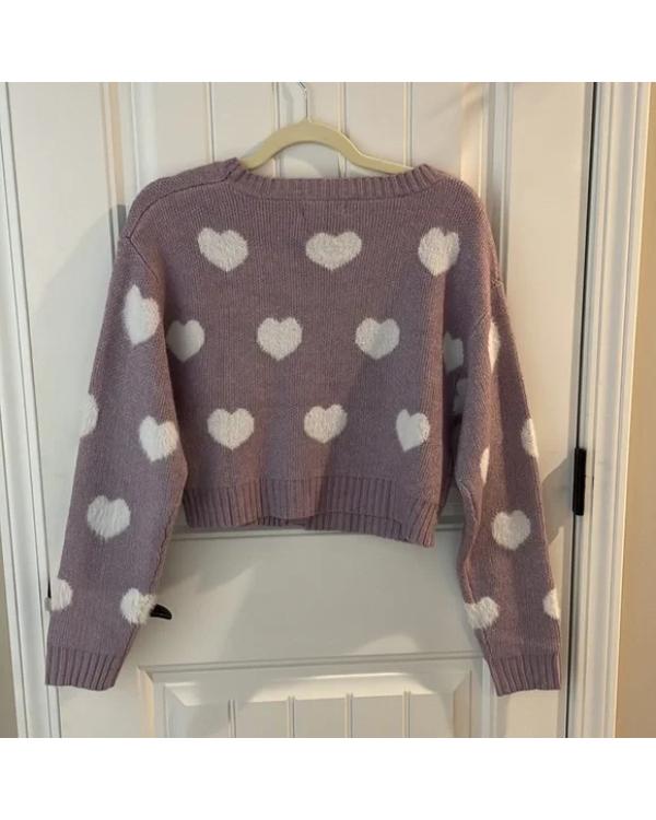 90 Day Fiance S11 Megan Purple Heart Sweater
