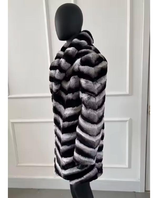 90 Day Hunt For Love 2025 Tim Malcolm Striped Fur Coat