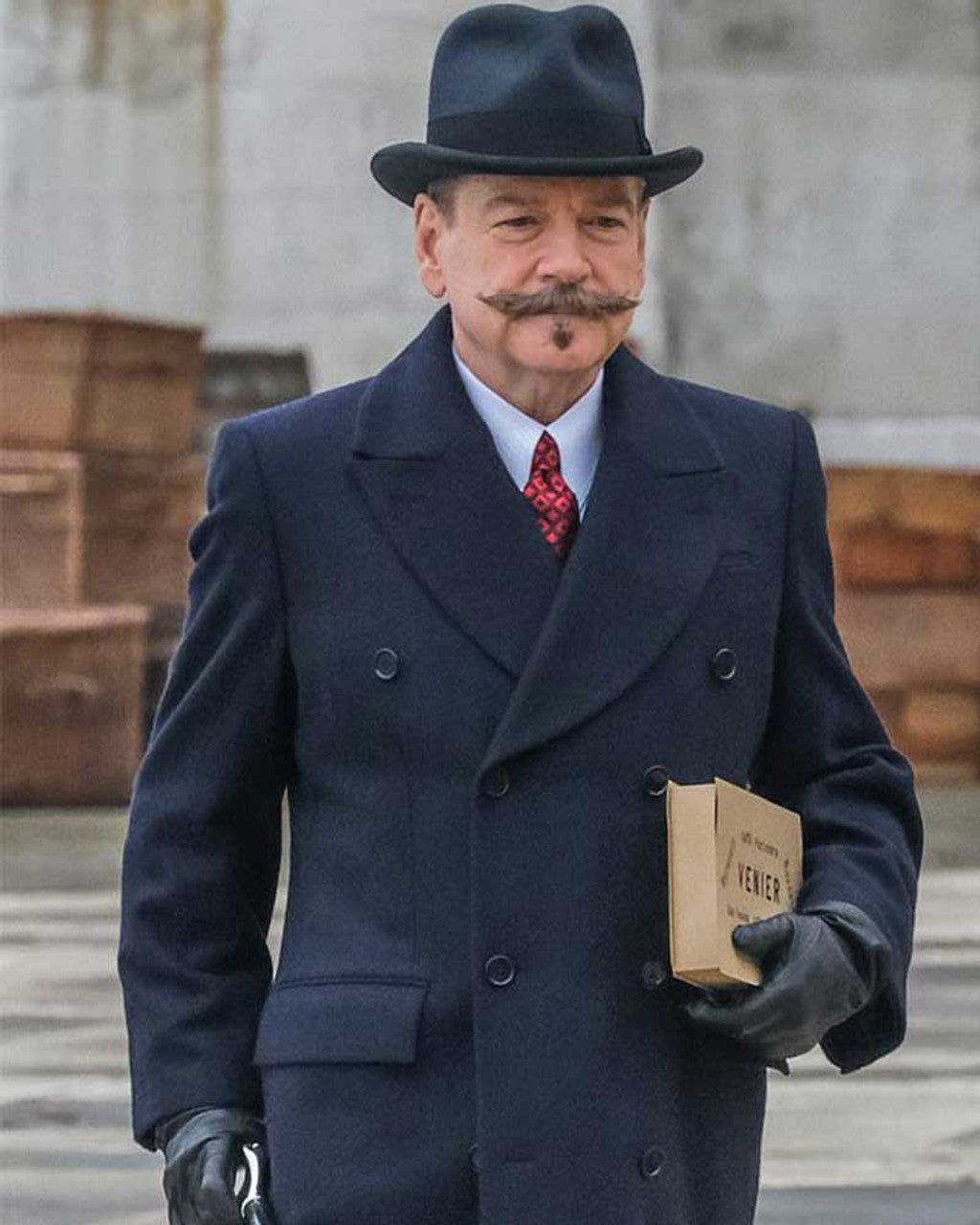 A Haunting In Venice 2023 Kenneth Branagh Blue Coat