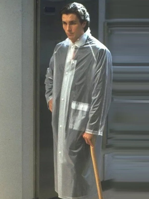 American Psycho Patrick Bateman Raincoat