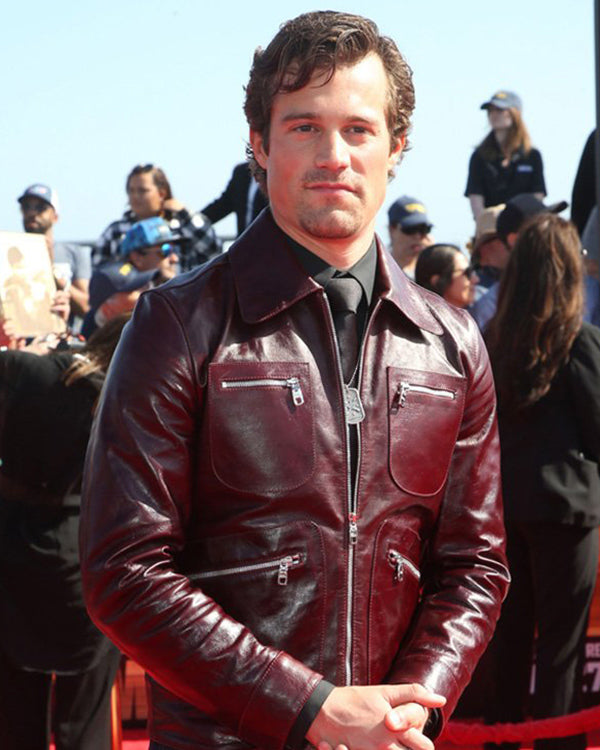 Top Gun Maverick 2022 Jake Picking Leather Jacket