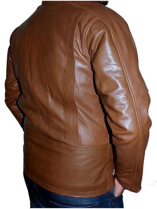 Chocolaty Brown Classic Leather Jacket