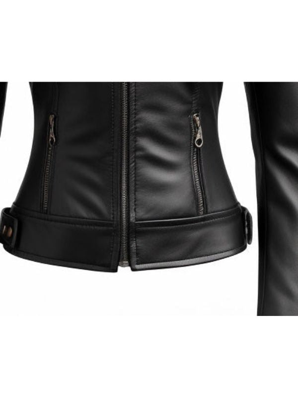 Constance Black Leather Jacket