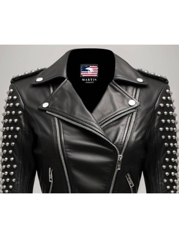 Cressida Black leather biker Jacket