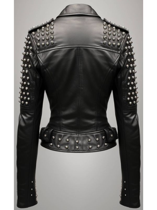 Cressida Black leather biker Jacket
