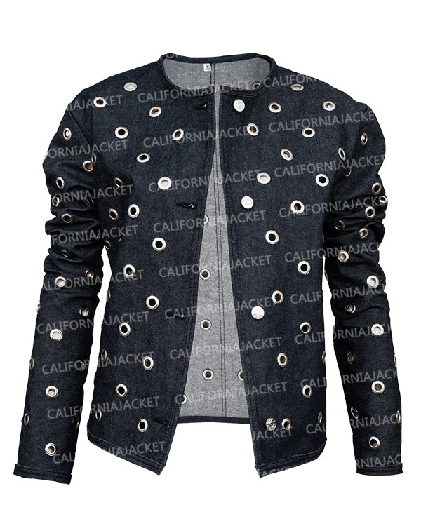 The View 2025 Joy Behar Grommet Embellished Jacket