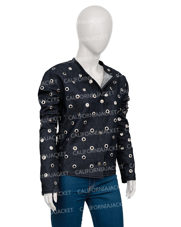 The View 2025 Joy Behar Grommet Embellished Jacket