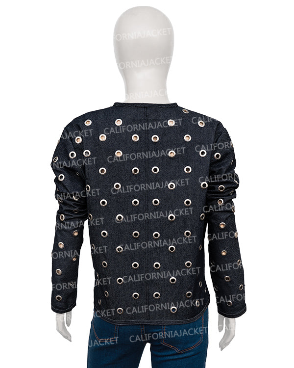 The View 2025 Joy Behar Grommet Embellished Jacket