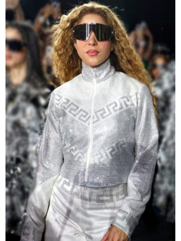 Shakira World Tour 2025 Opening Night White Jacket