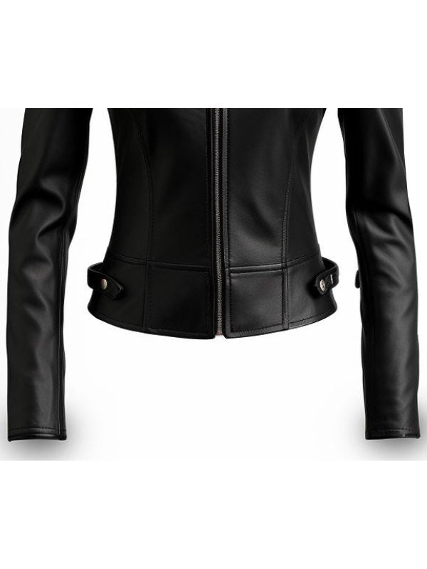 Lucinda Black Leather Stylish Jacket