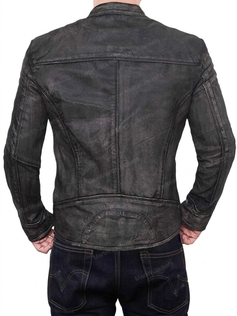 Bomber Lambskin Genuine Leather Jacket