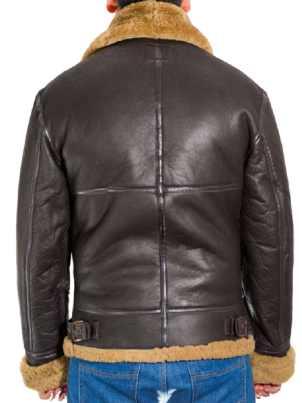 Men's Trending B3 Bomber Shearling Leather Jacket