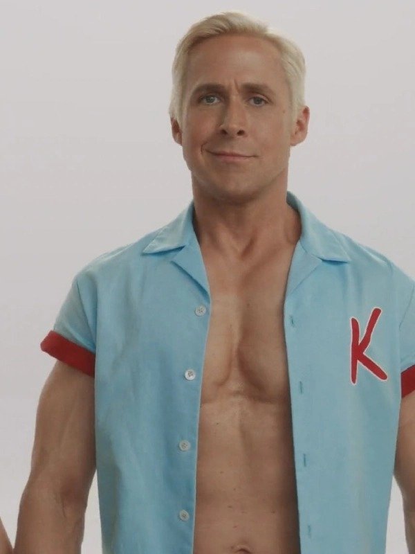 Barbie 2023 Ken Blue Shirt