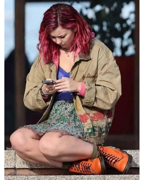 2024 Liv Hill Brown Aztec Print Jacket