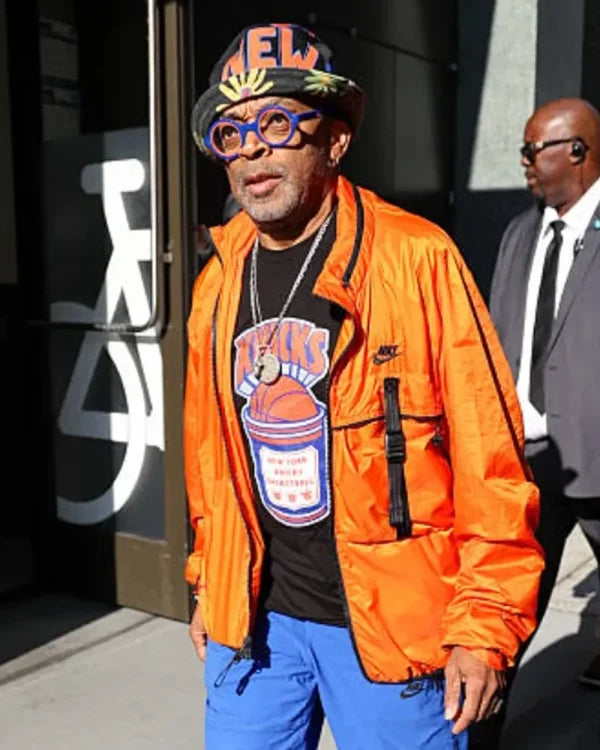 Spike Lee NYC 2025 Orange Jacket