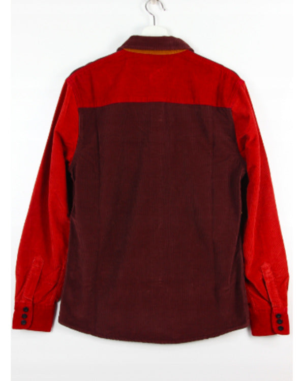 The Today Show 2025 Marcus Samuelsson Colorblock Suede Shirt