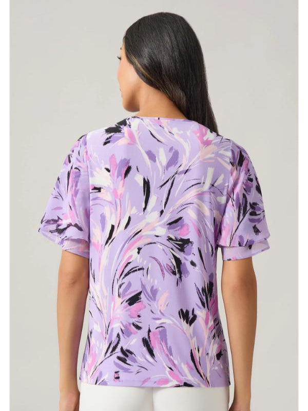 Saturday Night Live 2025 Quinta Brunson Purple Floral Top