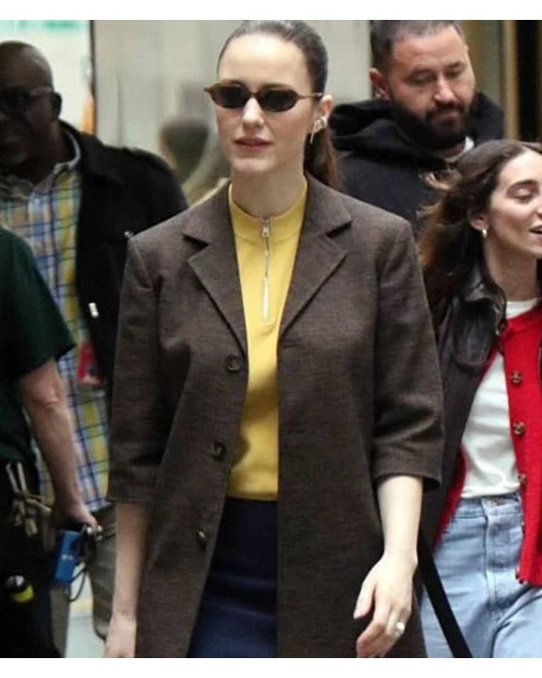 The Today Show 2025 Rachel Brosnahan Brown Blazer