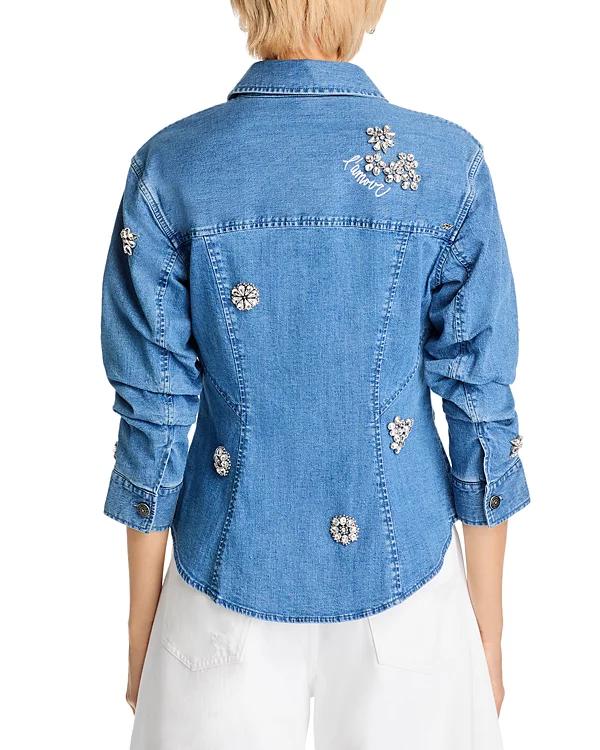The View 2025 Joy Behar Embellished Denim Jacket