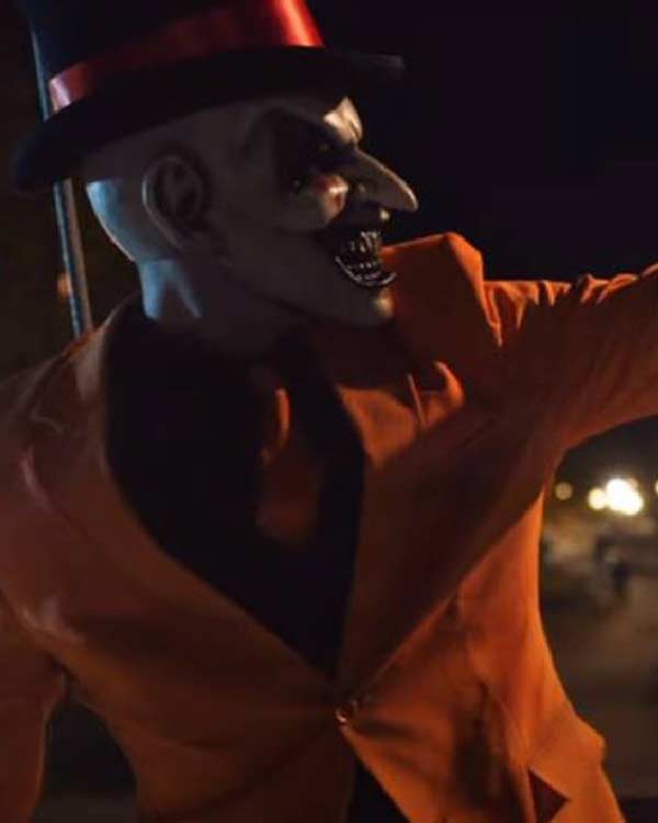 The Jester 2023 Michael Sheffield Orange Costume Suit