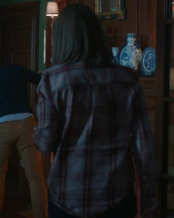 The Parenting 2025 Lisa Kudrow Plaid Shirt