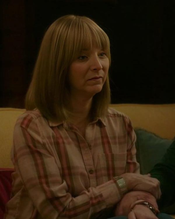 The Parenting 2025 Lisa Kudrow Plaid Shirt