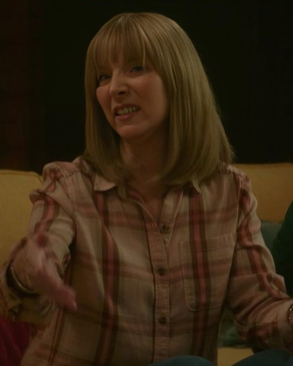 The Parenting 2025 Lisa Kudrow Plaid Shirt