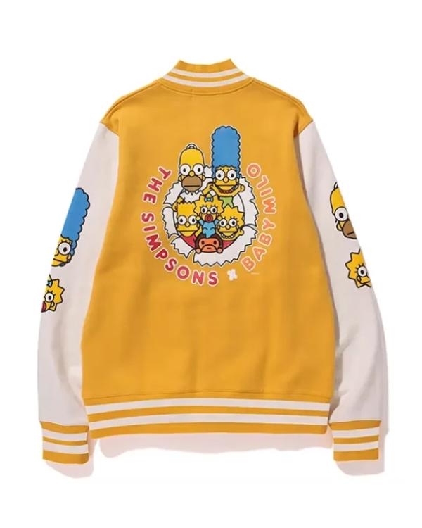 The Simpsons x Baby Milo Varsity Jacket
