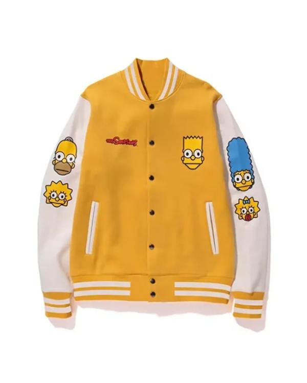 The Simpsons x Baby Milo Varsity Jacket