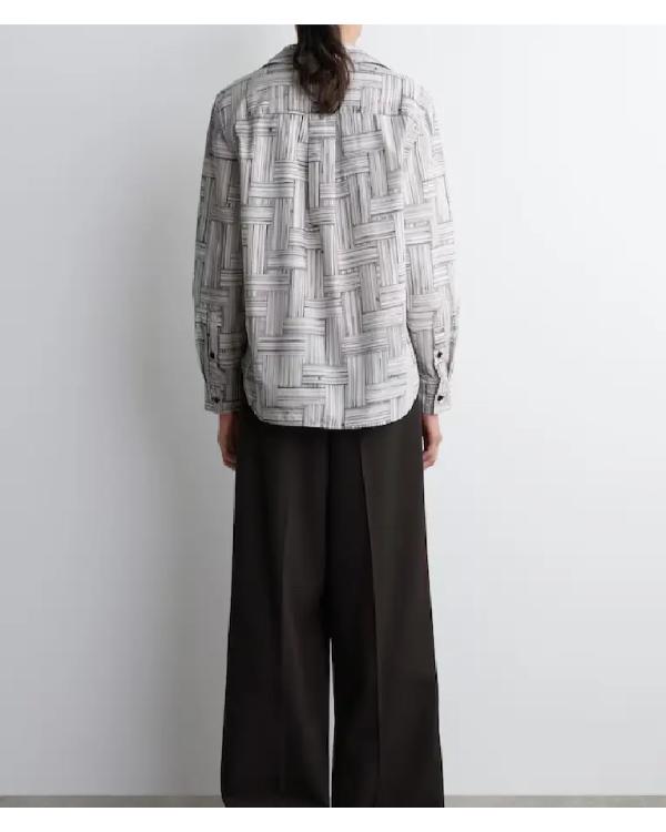 The Social 2025 Cynthia Loyst Geometric Print Shirt