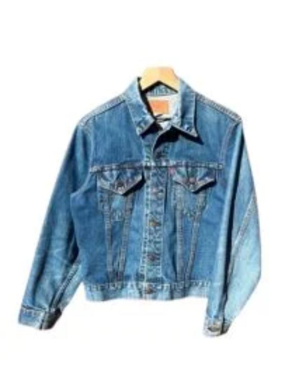 The Today Show 2025 Adam Levine Printed Denim Jacket