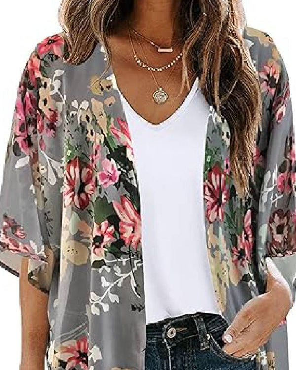 The Today Show 2025 Adrianna Barrionuevo Brach Kimono Shirt