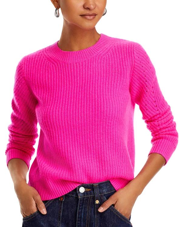 The Today Show 2025 Jillian Bell Pink Ribbed Sweater