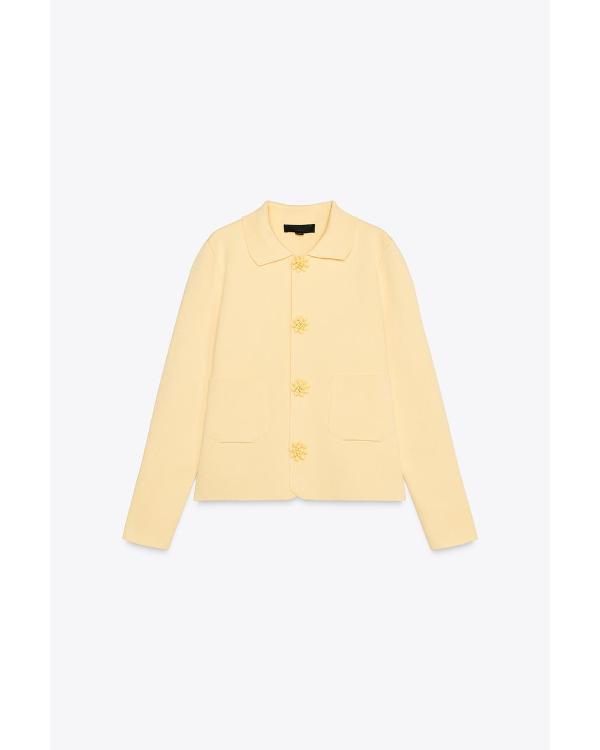 The View 2025 Gretta Monahan Yellow Knitted Jacket