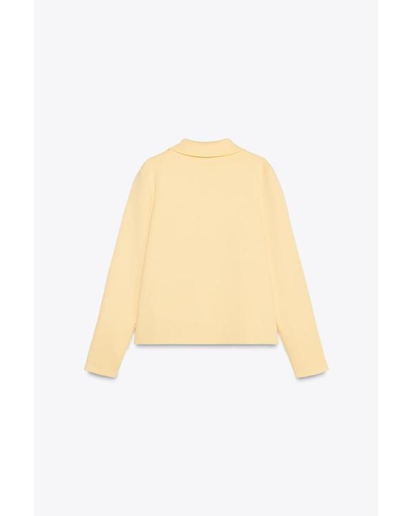 The View 2025 Gretta Monahan Yellow Knitted Jacket