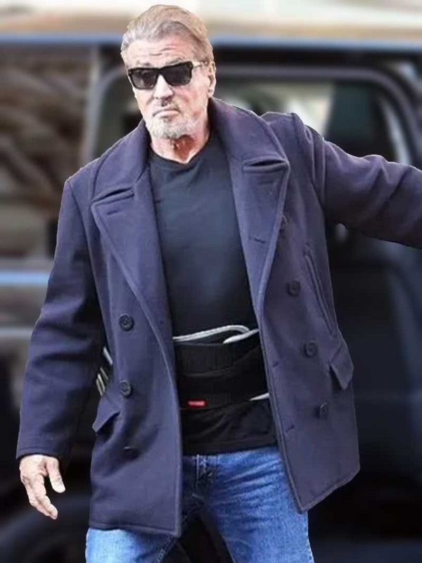 The Expendables 4 Sylvester Stallone Blue Coat