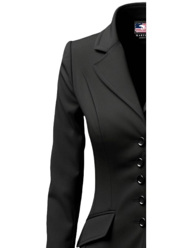 Women 5 Button Cotton Coat