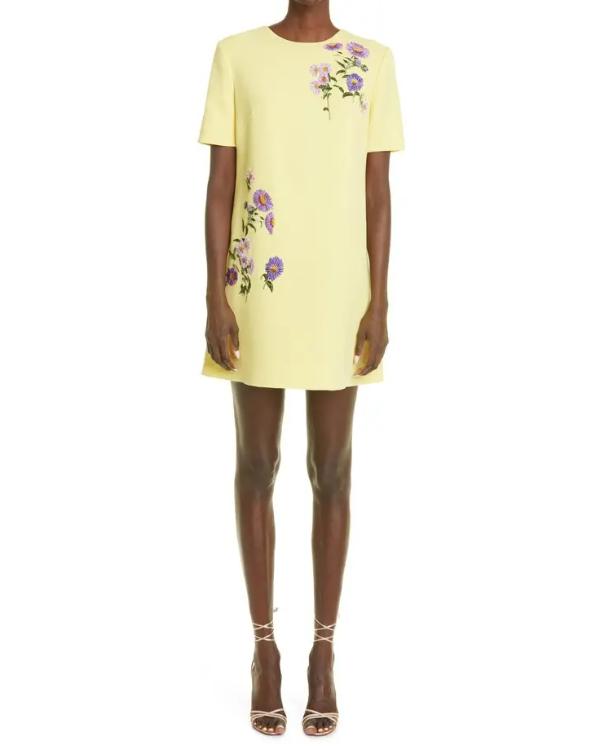 The View 2025 Ana Navarro Yellow Floral Embroidered Dress