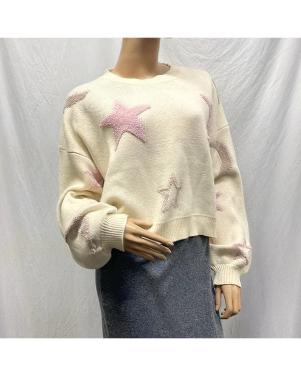 90 Day Fiance S11 Stevi Star & Moon Pullover Sweater