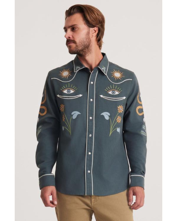 The Phoenician Scheme 2025 Bill Murray Western Shirt