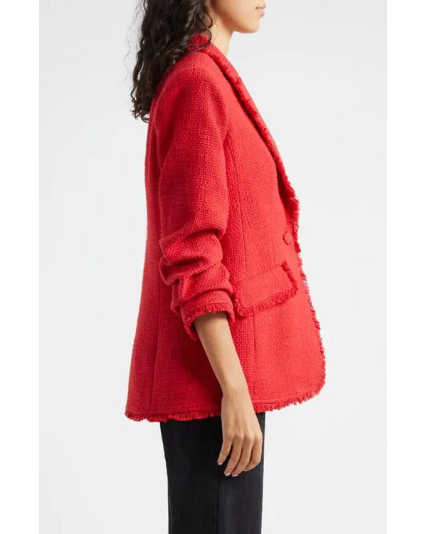 The Today Show 2025 Hoda Kotb Red Blazer