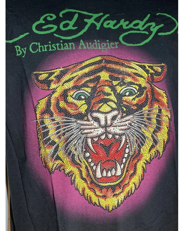 The View 2025 Cheech Marin Black Tiger Print T-Shirt
