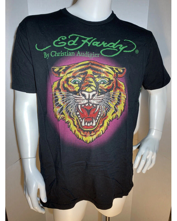 The View 2025 Cheech Marin Black Tiger Print T-Shirt