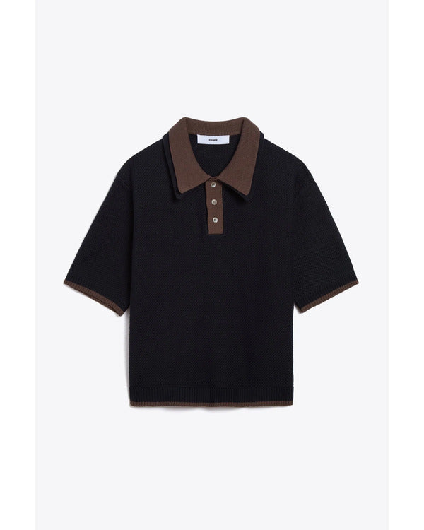 The View 2025 Bowen Yang Black Polo Shirt