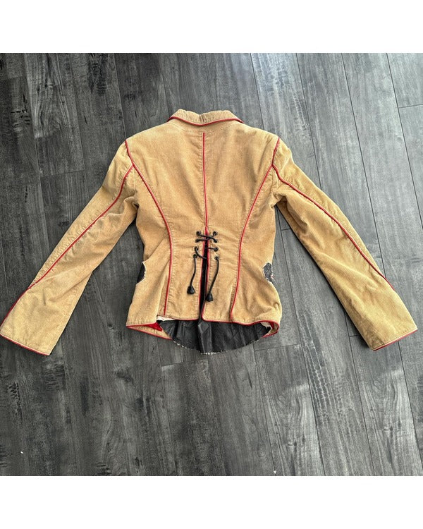 The Today Show 2025 Sabrina Carpenter Brown Corduroy Blazer