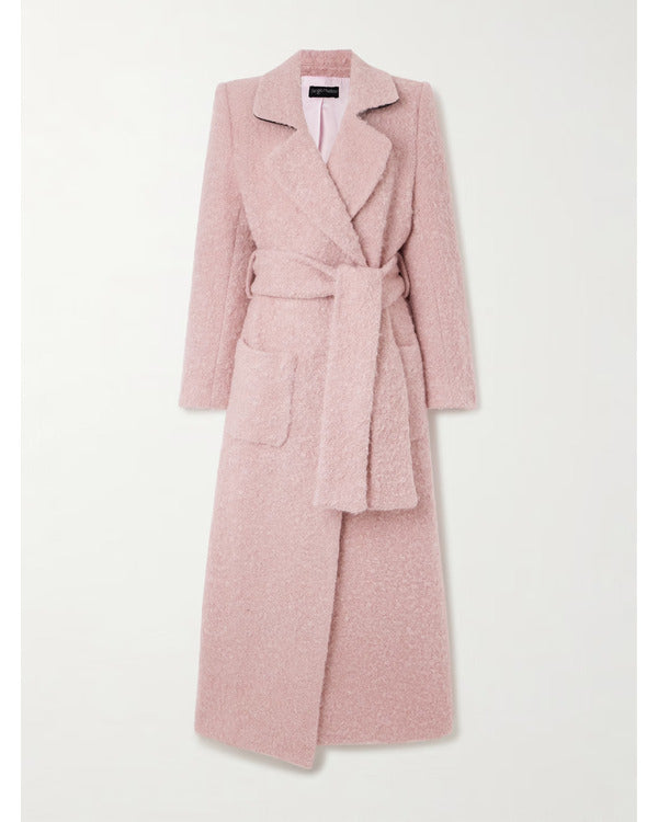 The Today Show 2025 Jenna Bush Hager Pink Fuzzy Coat