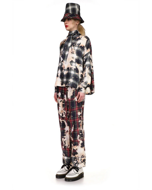 The Today Show 2025 Dr. Pimple Popper Printed Tie Neck Blouse