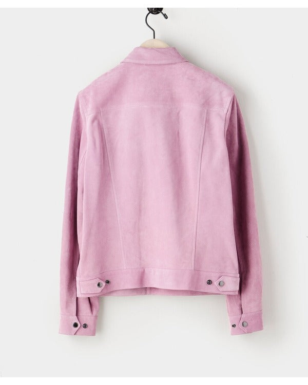 The View 2025 Anthony Anderson Pink Suede Jacket