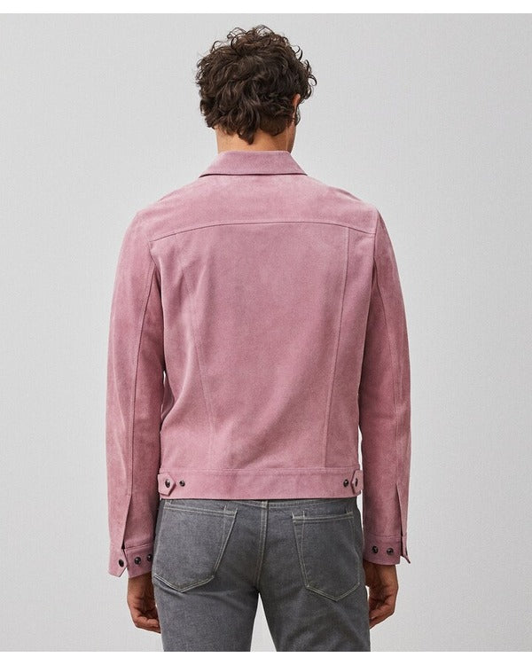 The View 2025 Anthony Anderson Pink Suede Jacket