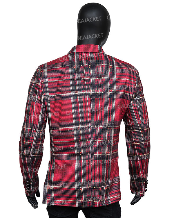 #Xmas 2022 Brant Daugherty Plaid Blazer